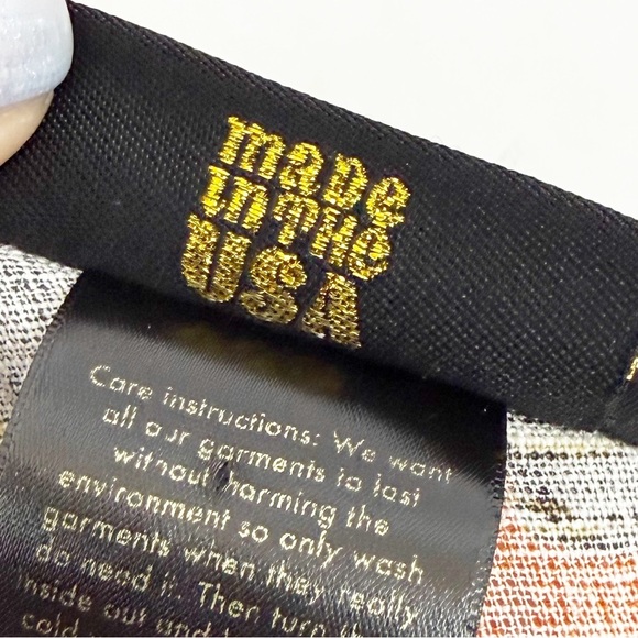 Nooworks Linen Garden Suit Jumpsuit In Pots Orange Black Novelty Print - Picture 11 of 12